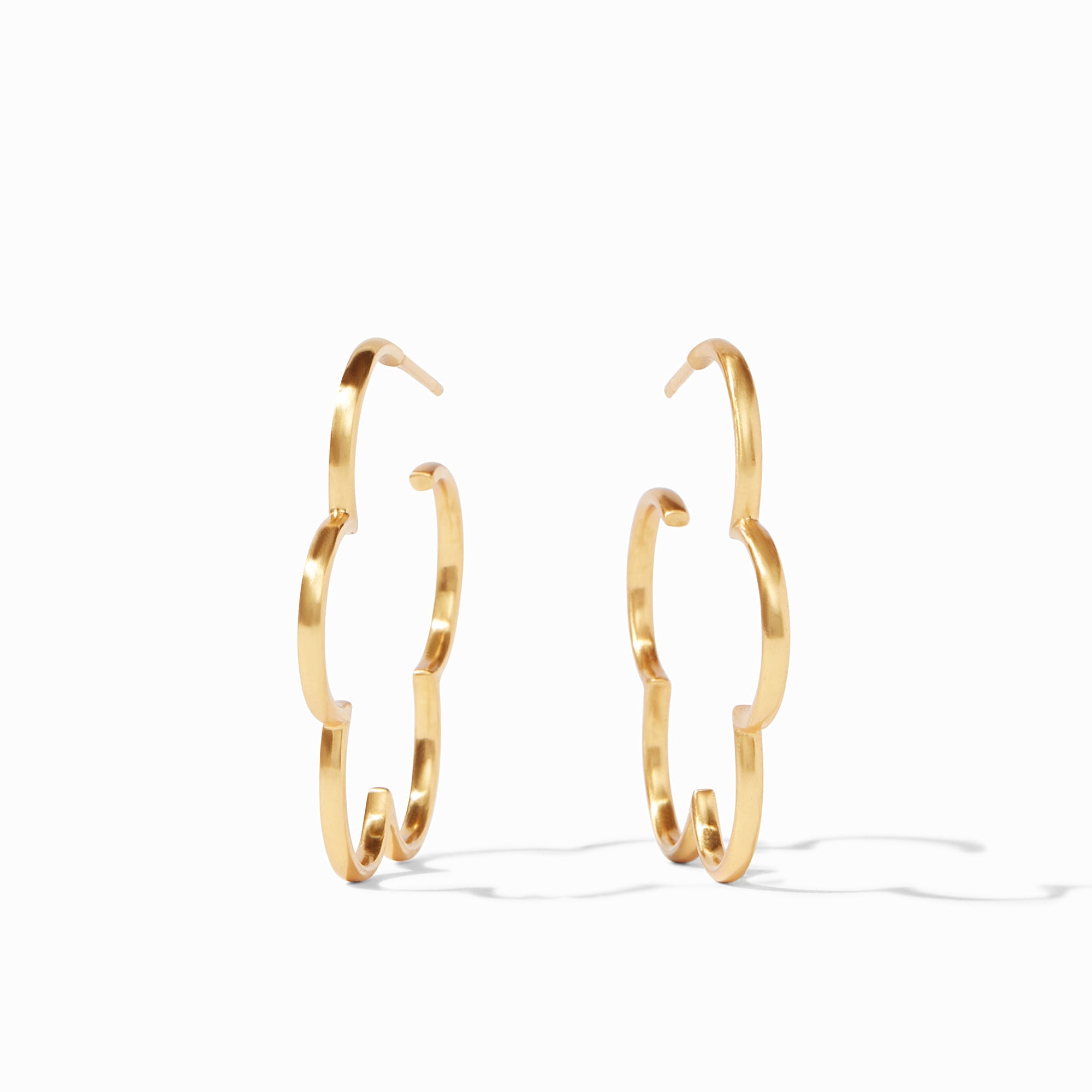 Gardenia Hoop - Gaines Jewelers