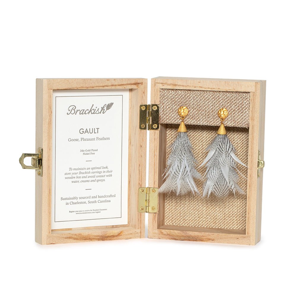 Gault-Gold Statement Earring - Gaines Jewelers