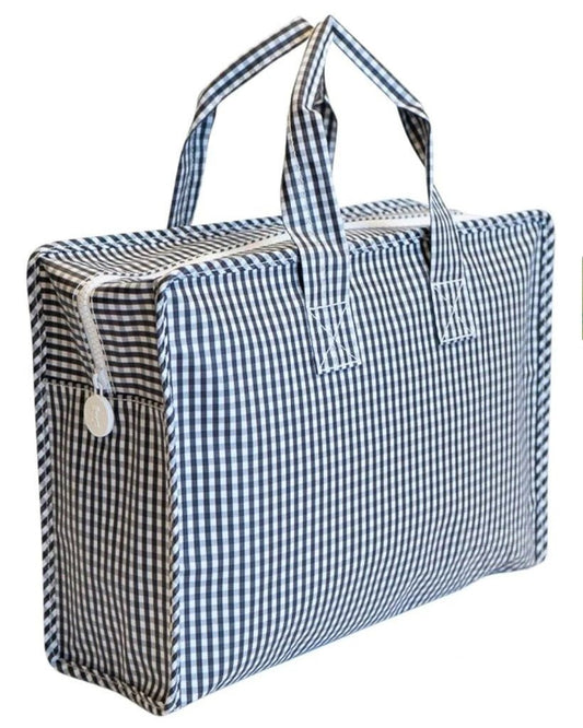 Gingham Market Tote - Gaines Jewelers