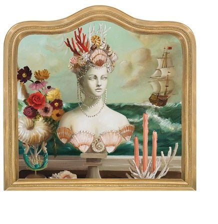 Goddess of the Sea Die-Cut Placemat - Gaines Jewelers
