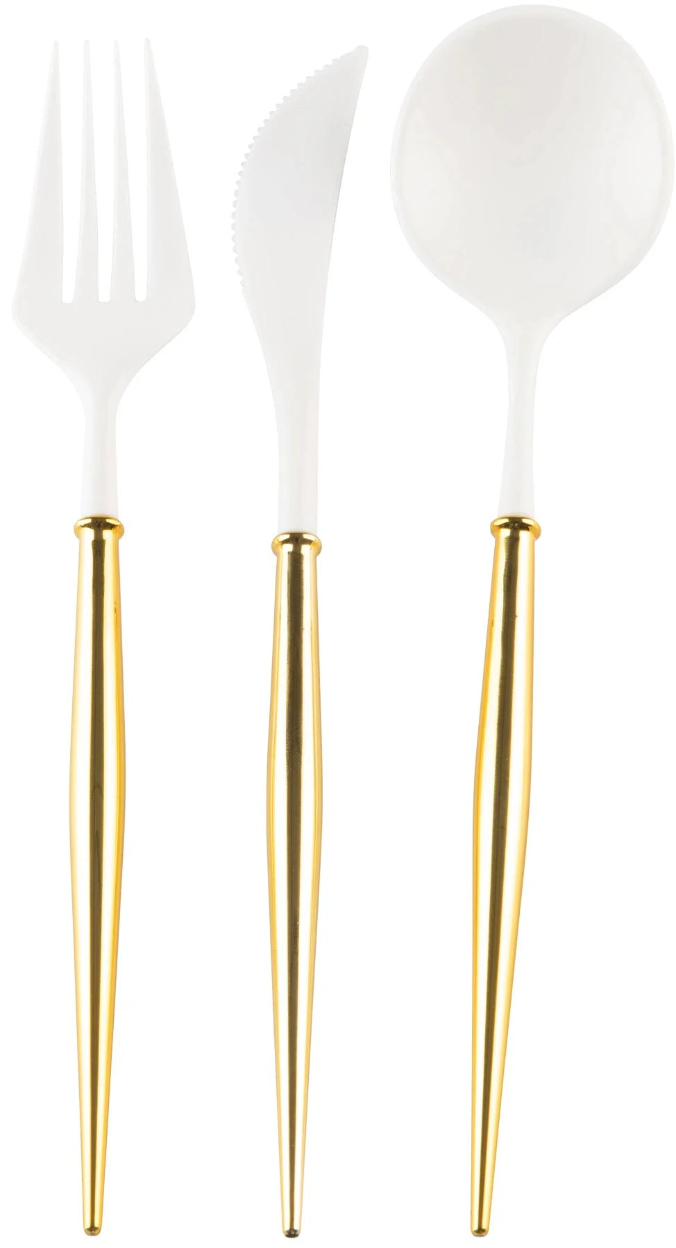 Gold Bella Assorted Plastic Cutlery Set - Gaines Jewelers