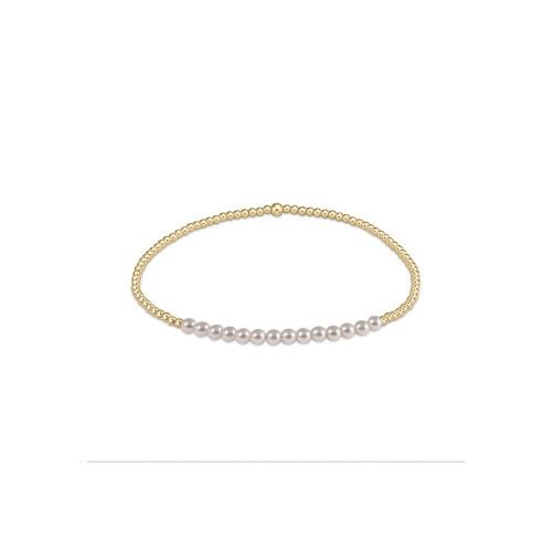 Gold Bliss 2mm Bead Bracelet - Gaines Jewelers
