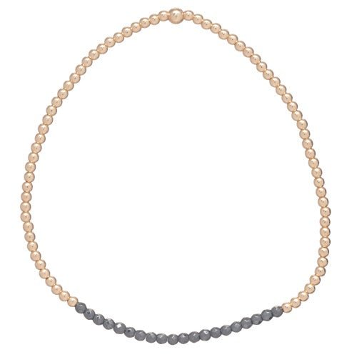 Gold Bliss 2mm Bead Bracelet - Gaines Jewelers