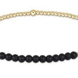 Gold Bliss 2mm Bead Bracelet - Gaines Jewelers