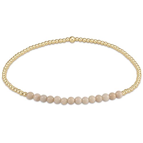 Gold Bliss 2mm Bead Bracelet - Gaines Jewelers