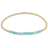 Gold Bliss 2mm Bead Bracelet - Gaines Jewelers