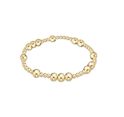 Gold Hope Unwritten Bead Bracelet - Gaines Jewelers
