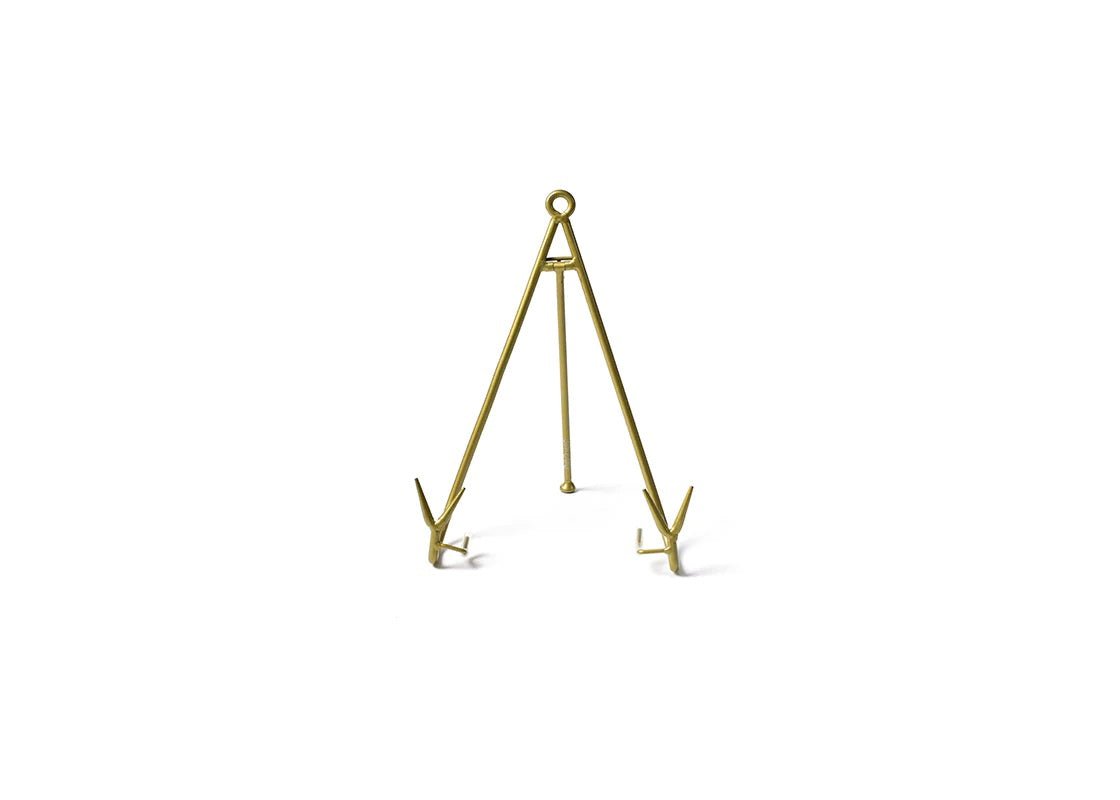Gold Large Flare Plate Stand - Gaines Jewelers