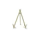 Gold Large Flare Plate Stand - Gaines Jewelers