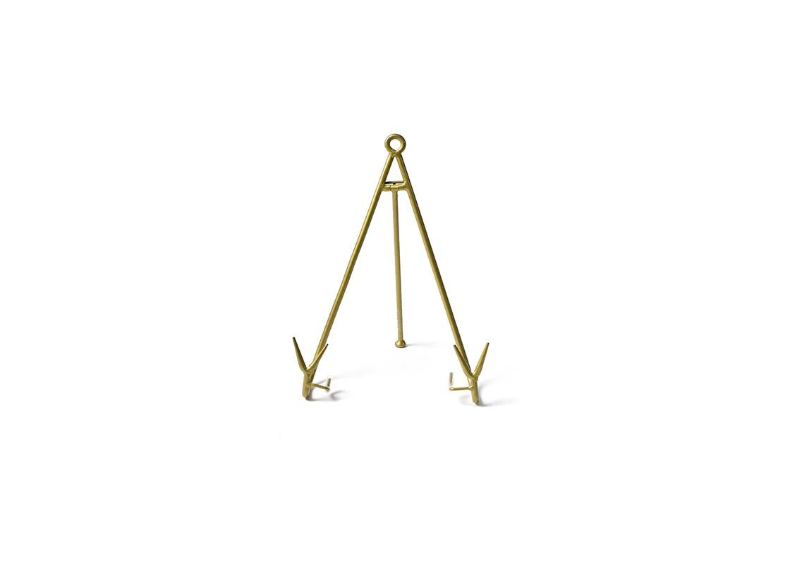 Gold Large Flare Plate Stand - Gaines Jewelers