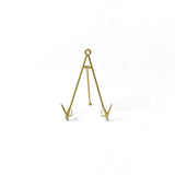 Gold Medium Flare Plate Stand - Gaines Jewelers