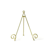 Gold Swirl Big Plate Stand - Gaines Jewelers