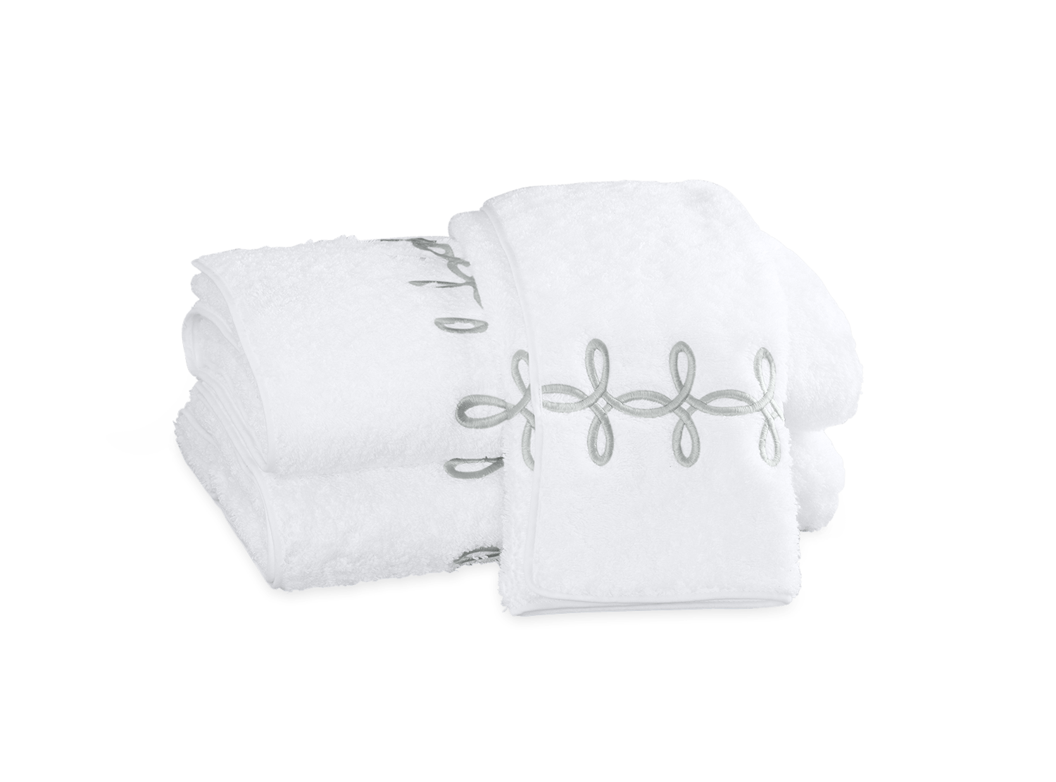 Gordian Knot Guest Towels on Terry Set of 2 - Gaines Jewelers