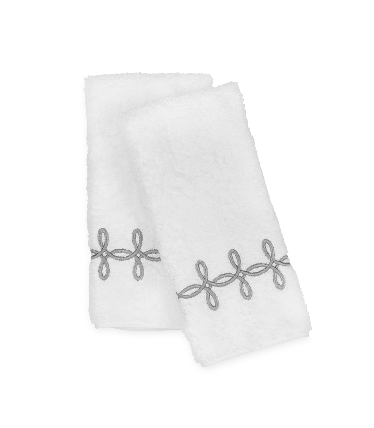 Gordian Knot Guest Towels on Terry Set of 2 - Gaines Jewelers