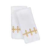 Gordian Knot Guest Towels on Terry Set of 2 - Gaines Jewelers