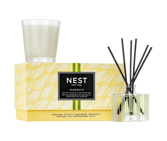 Grapefruit Petite Candle & Diffuser Set - Gaines Jewelers