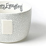 Gray Dot Mini Happy Everything Bowl - Gaines Jewelers