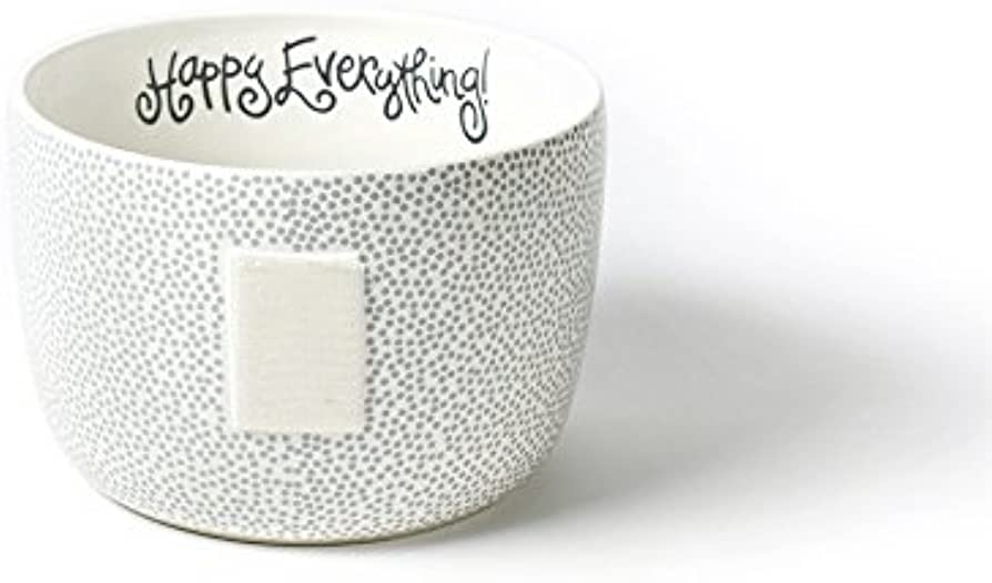Gray Dot Mini Happy Everything Bowl - Gaines Jewelers