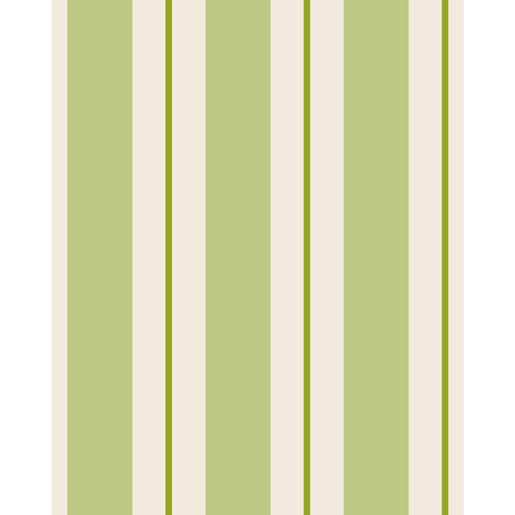 GREEN AWNING STRIPE GUEST NAPKIN Hester and Cook - Gaines Jewelers