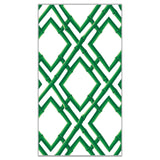 Green Bamboo Trellis Paper Guest Towels - Gaines Jewelers