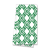 Green Bamboo Trellis Tea Towel - Gaines Jewelers