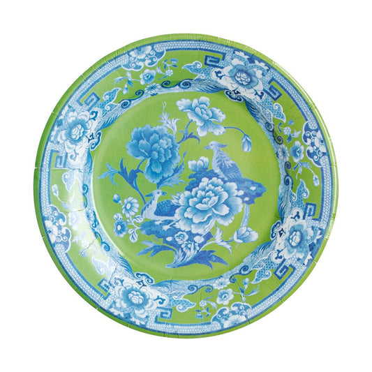 Green & Blue Salad/Dessert Plates - 8 Per Package - Gaines Jewelers