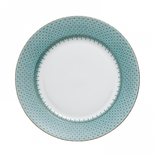 Green Lace Dessert Plate - Gaines Jewelers