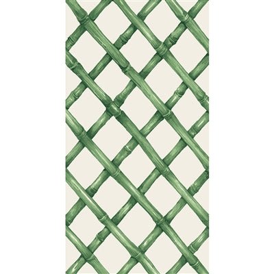 Green Lattice Guest Napkins - Gaines Jewelers