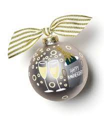 Happy Anniversary Glass Ornament - Gaines Jewelers
