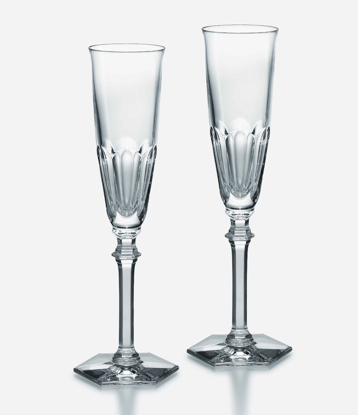 Harcourt Eve Champagne Flutes set/2 Clear - Gaines Jewelers