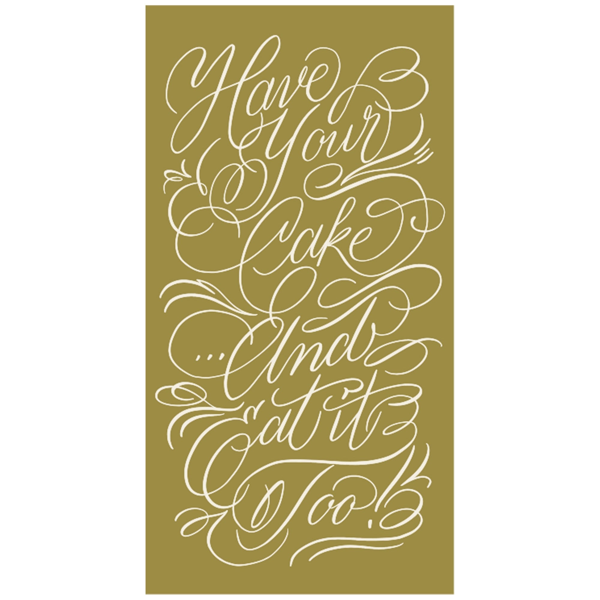Have Your Cake Guest Napkin - Gaines Jewelers