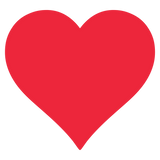 Heart Die-Cut Placemat - Gaines Jewelers