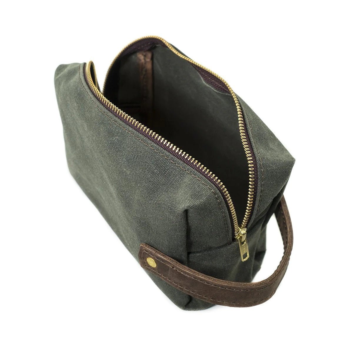 High Line Large Waxed Canvas Toiletry Bag - Gaines Jewelers