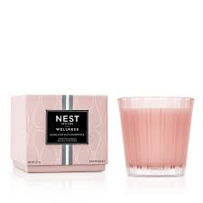 Himalayan Salt & Rosewater 3-Wick Candle - Gaines Jewelers