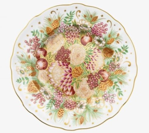 Holiday Bouquet Accent Plate - Gaines Jewelers