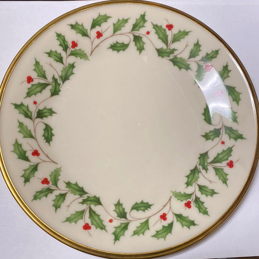 Holiday salad plate - Gaines Jewelers
