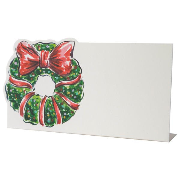 Holiday Wreath Place Card - Gaines Jewelers
