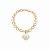 Honeybee Statement Necklace - Mother of Pearl - Julie Vos - Gaines Jewelers
