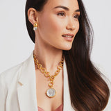 Honeybee Statement Necklace - Mother of Pearl - Julie Vos - Gaines Jewelers