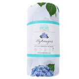 Hydrangeas Swaddle Blanket - Gaines Jewelers