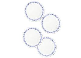 Iris Blue Drop Round Placemat Set of 4 - Gaines Jewelers