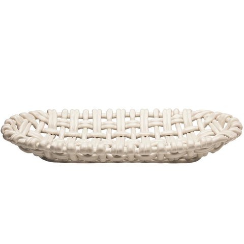 Ivory Oval Basket - Gaines Jewelers