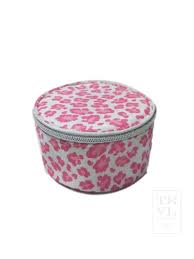Jewel Round Set of 2 - Cheetah Pink - Gaines Jewelers