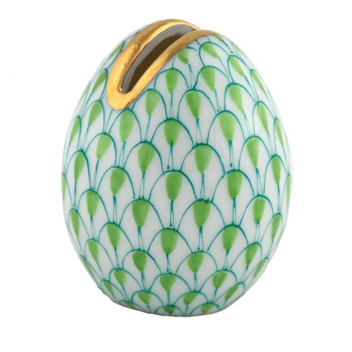 Key Lime Egg Place Card Holder - Gaines Jewelers