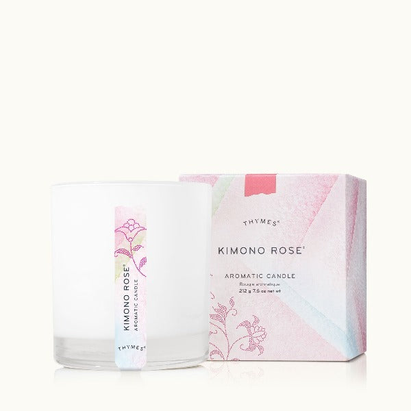 Kimono Rose Aromatic Candle - Gaines Jewelers