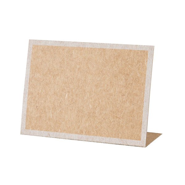Kraft White Frame Place Card - Gaines Jewelers
