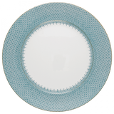 LACE SERVICE PLATE TURQUOISE - Gaines Jewelers