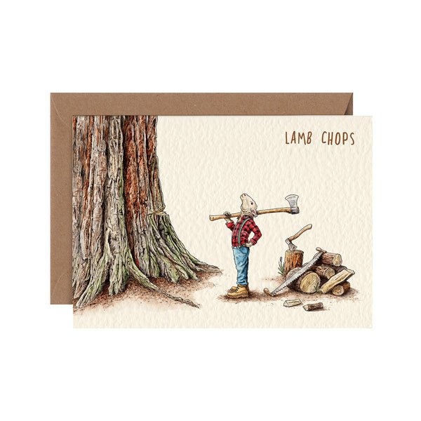 Lamb Chops Card – Gaines Jewelers
