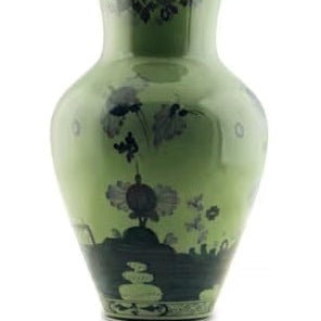 Large Ming Malachite Vase Oriente Italiano - Gaines Jewelers