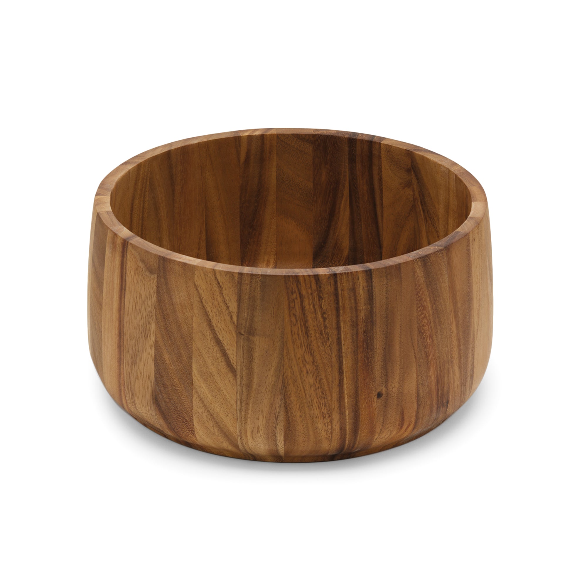 Large Tulip Salad Bowl, Acacia Wood - Gaines Jewelers